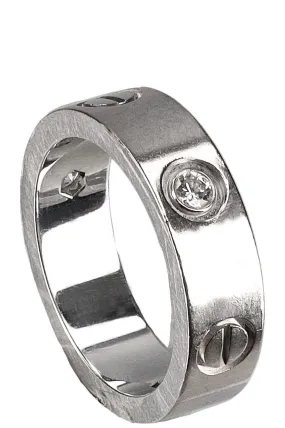 CARTIER Love Ring 3 Diamonds