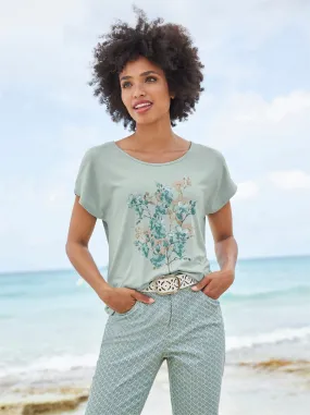 heine T-Shirt in kalkmint