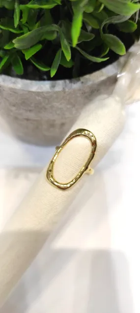 Verstellbarer Fatima-Ring aus Edelstahl